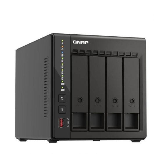 QNAP TS-453E-8G NAS 4XHDD-Bay 2x2 QNAP TS-453E-8G NAS 4XHDD-Bay 2x2.5GbE 4xUSB