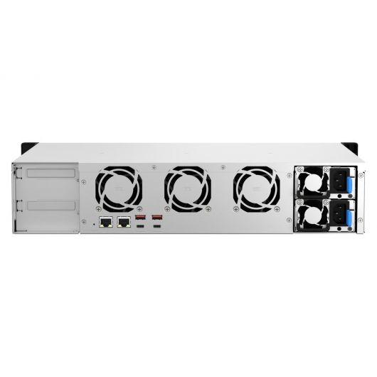 QNAP TS-873AeU-RP NAS Bastidor (2U) Ryzen Embedded V1500B 4GB DDR4 0TB QuTS hero Negro 3 QNAP TS-873AeU-RP NAS Bastidor (2U) Ryzen Embedded V1500B 4GB DDR4 0TB QuTS hero Negro