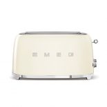 Smeg TSF02CREU Tostadora 2 Ranuras Largas 1500W Crema