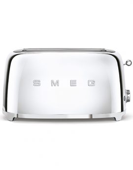 Smeg TSF02SSEU Tostadora 2 Ranuras Largas 1500W Acero