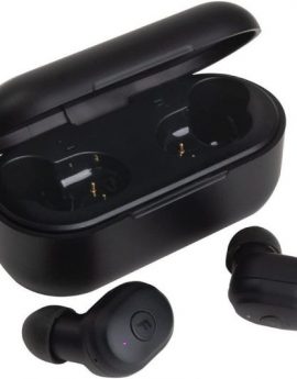 Auriculares Bluetooth Fonestar Twins-2B con estuche de carga/ Autonomía 5h/ Negros