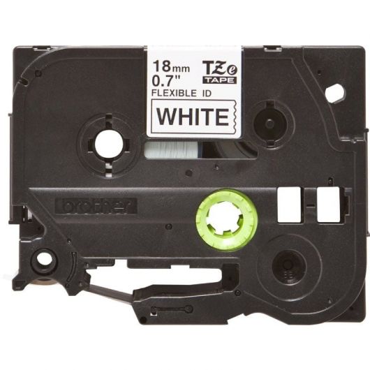 Cinta Laminada Original Rotuladora Brother TZe-FX241/ Blanca 2 Cinta Laminada Original Rotuladora Brother TZe-FX241/ Blanca