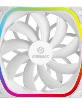 Ventilador gaming Enermax SquA RGB 120 mm blanco