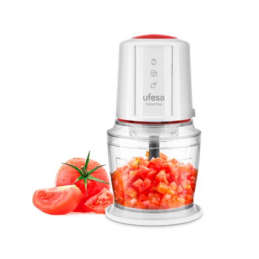 Ufesa Easy Chop picadora eléctrica de alimentos 0.8L Blanco
