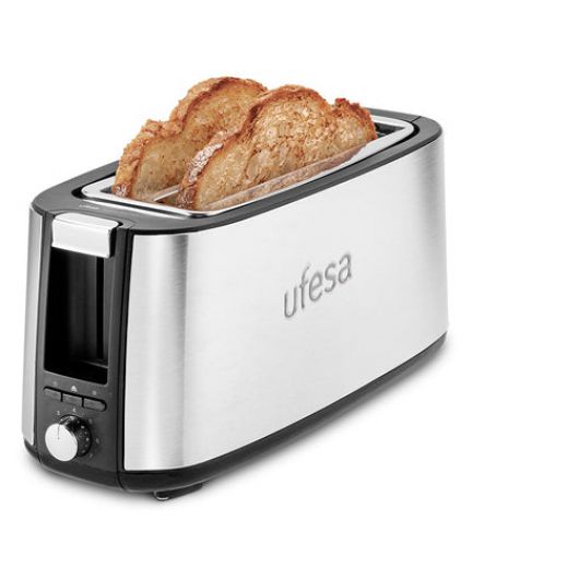 Tostador Ufesa Toastie Duo Plus 1400W Acero Inoxidable 2 Ranuras