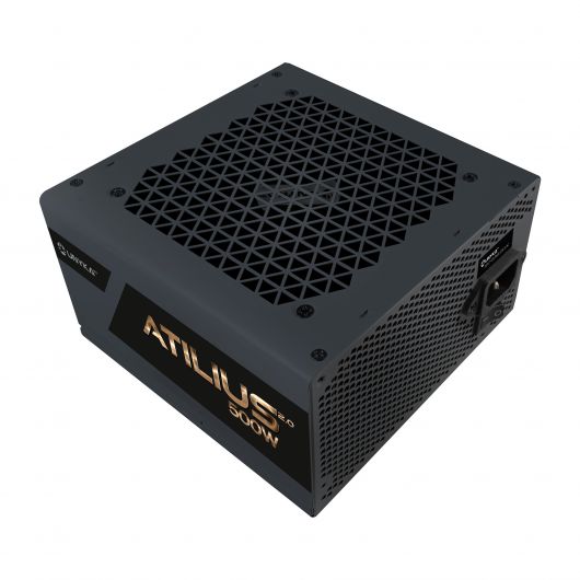 UNYKAch ATX Atilius 2.0 Black 500W 80 Plus Bronze Fuente de alimentación 20+4 pin ATX Negro