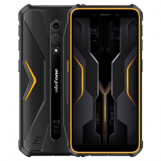 Ulefone Armor X12 Pro Rugged 5.45' SIM doble 4G 4GB/64GB 4860mAh Negro/Naranja