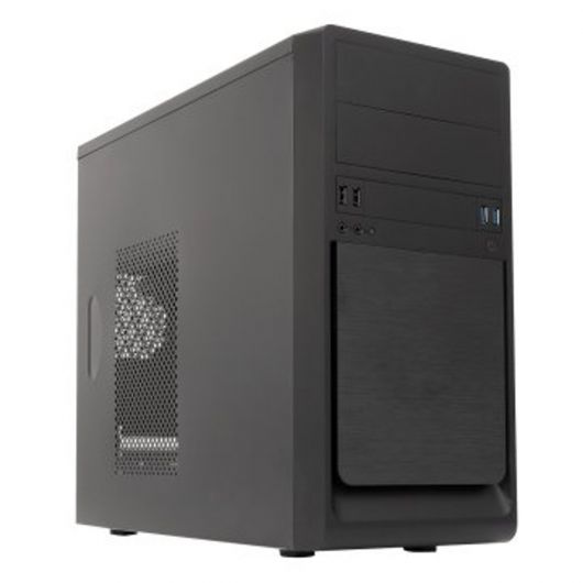 Caja Micro Atx Unykach Matx Uk6023 U3Negro Usb 2x2.0 2x3.0 incluye Fuente de Alimentacion 500W