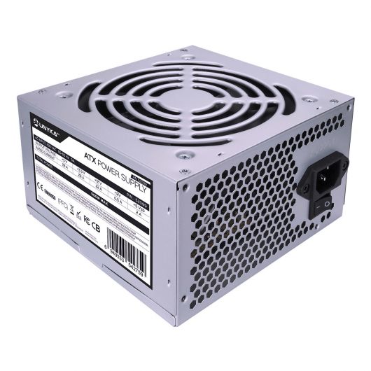 UNYKAch ATX 500W Fuente de alimentación 20+4 pin ATX Plata 3 UNYKAch ATX 500W Fuente de alimentación 20+4 pin ATX Plata
