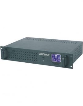 Gembird UPS Rack 19' SAI Línea interactiva 1.5 kVA 900W 4 salidas AC
