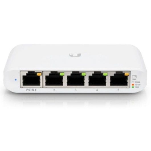 Switch Gestionado Ubiquiti USW-Flex Mini 5 Puertos/ RJ45 10/100/1000 PoE/ Pack 3 uds 3 Switch Gestionado Ubiquiti USW-Flex Mini 5 Puertos/ RJ45 10/100/1000 PoE/ Pack 3 uds