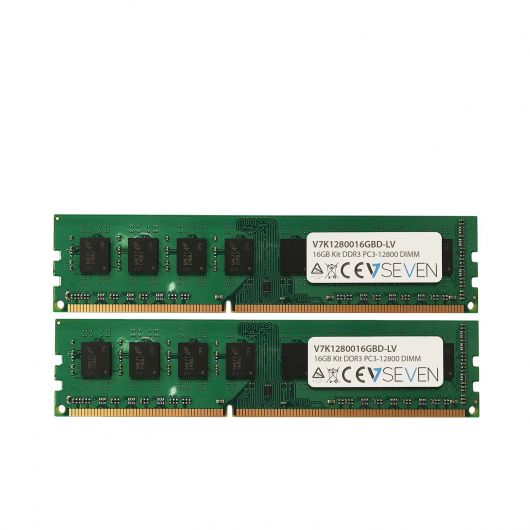 V7 16GB DDR3 PC3L-12800 - 1600MHz DIMM módulo de memoria CL5