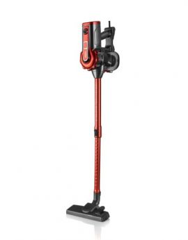 Haeger Venus 600 Aspirador escoba 2-in-1 stick vacuum 600W Negro/Rojo