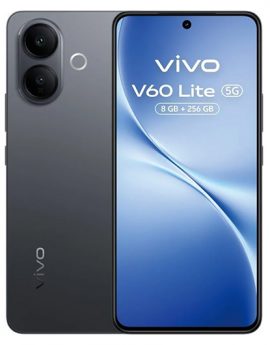 Smartphone Vivo V60 Lite 5G 6.77' 8GB 256GB Negro + Funda + Protector pantalla