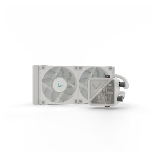Valkyrie V240 Lite ARGB Kit de refrigeración líquida Blanco 2 Valkyrie V240 Lite ARGB Kit de refrigeración líquida Blanco