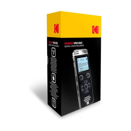 Kodak VRC450 Negro / Grabadora de Voz Digital 8GB 9 Kodak VRC450 Negro / Grabadora de Voz Digital 8GB