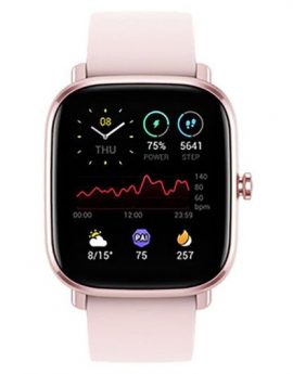 Smartwatch Huami Amazfit GTS 2 Mini/ Notificaciones/ Frecuencia Cardíaca/ Rosa Flamenco