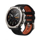 Amazfit T-Rex Ultra 2 GPS NFC 51mm AMOLED Titanio Negro/Marrón Talla Única 10ATM