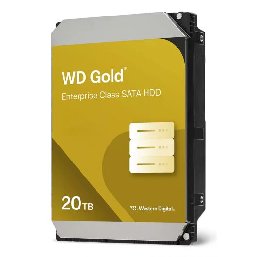 Western Digital Gold WD203KRYZ HDD 20TB 7200RPM 512MB 3.5' Sata