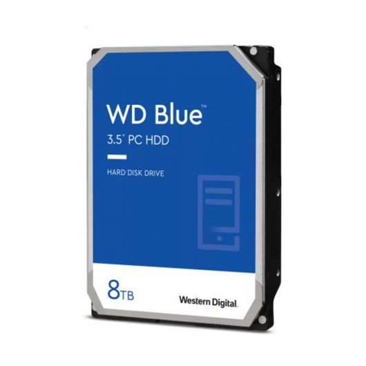 Western Digital Blue HDD 8 TB 5640 RPM 256MB 3.5' Sata3