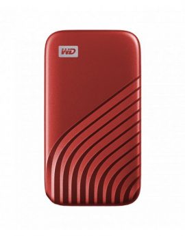 Western Digital My Passport SSD 500GB USB-C Rojo