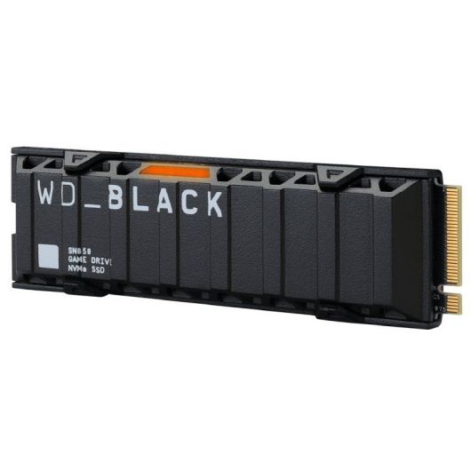 Disco SSD Western Digital WD Black SN850 1TB/ M.2 2280 PCIe/ con Disipador de Calor