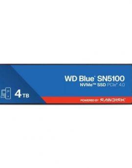 WD Blue SN5100 SSD 4TB NVMe Gen4 6700MB-s