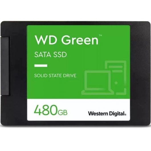 Disco SSD Western Digital WD Green 480GB/ SATA III - WDS480G3G0A