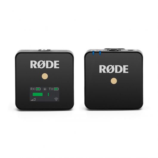 Rode Wireless GO (Gen 3) Sistema de Micrófono Inalámbrico Compacto para Cámaras y Móviles Negro