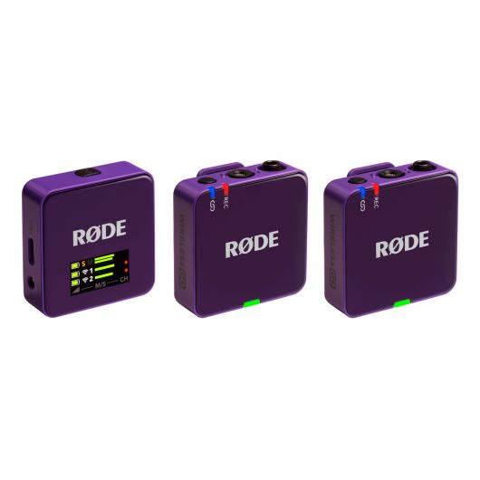 Rode Wireless Go III Microfono inalámbrico Púrpura