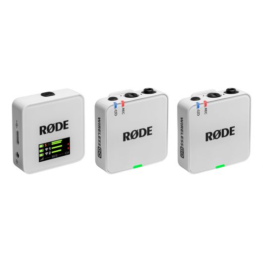 Rode Wireless Go III Microfono inalámbrico Blanco