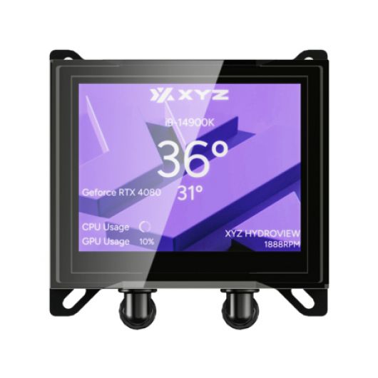 XYZ HYDROVIEW 360 Refrigeración Líquida/ pantalla 3 XYZ HYDROVIEW 360 Refrigeración Líquida/ pantalla 3.5’/ Nexus software/ Negra