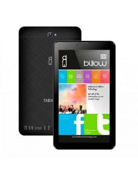 Tablet Billow 7 Ips 1024x600 Quad Core 1.3ghz 8gb 1gbddr3 Dualsim 3g Wifi Dualband Android 8.1 Doble Camara Color Negro Bat 2500mah  Fm/gps