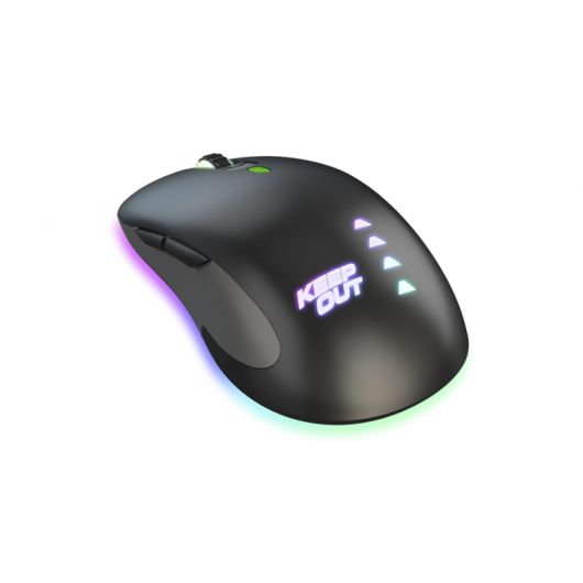 KeepOut X9CH Ratón Gaming Ambidextro USB Laser 8200 DPI Negro 5 KeepOut X9CH Ratón Gaming Ambidextro USB Laser 8200 DPI Negro