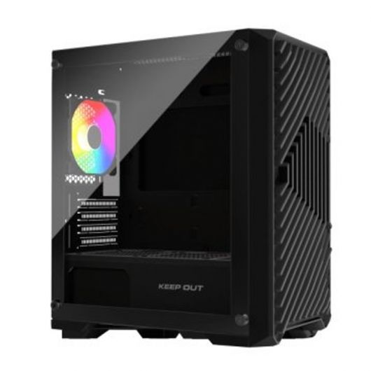 Caja Microatx Keep Out Xc-220 Glass 1x3.5' 2x2.5' 1xusb2.0 2xusb3 Caja Microatx Keep Out Xc-220 Glass 1x3.5' 2x2.5' 1xusb2.0 2xusb3.0 Gpu Max 330mm Lat Cristal Templado Negro