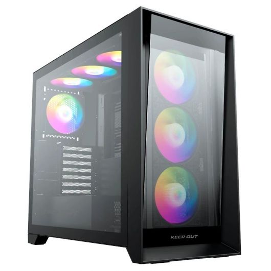 Caja E-Atx Keep Out XC-911 PRO MASTER ARGB C 3x2
