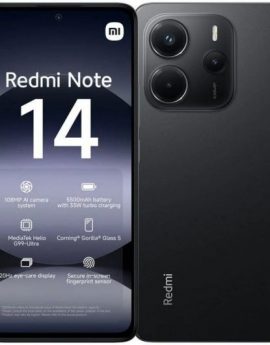 Smartphone Xiaomi Redmi Note 14 8GB/ 128GB/ 6.67'/ Negro