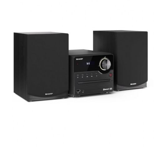 Sharp XL-B512(BR) Microcadena de música para uso doméstico 45 W Negro