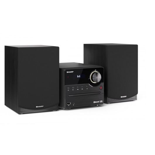 Sharp XL-B512(BK) Microcadena de música para uso doméstico 45 W Negro