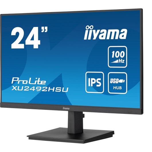 Iiyama ProLite XU2492HSU-B6 23 Iiyama ProLite XU2492HSU-B6 23.8' LED IPS FullHD 100Hz FreeSync Negro
