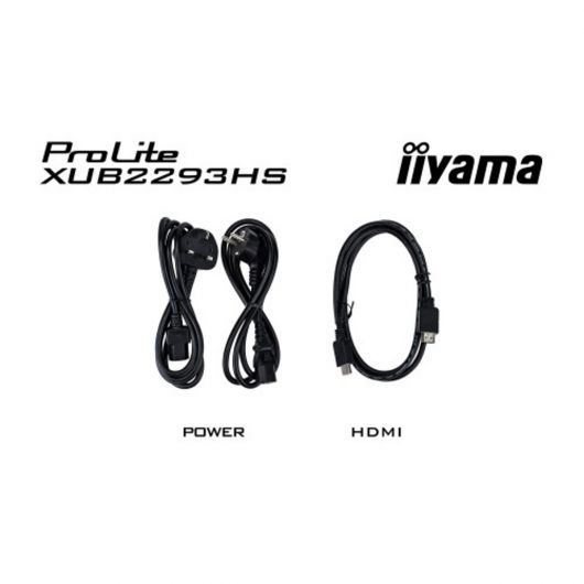 iiyama ProLite XUB2293HS-B6 pantalla para PC 54.6 cm (21 iiyama ProLite XUB2293HS-B6 pantalla para PC 54.6 cm (21.5') 1920 x 1080 Pixeles Full HD LED Negro