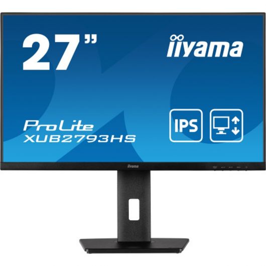 iiyama ProLite XUB2793HS-B7 pantalla para PC 68.6 cm (27') 1920 x 1080 Pixeles Full HD LED Negro