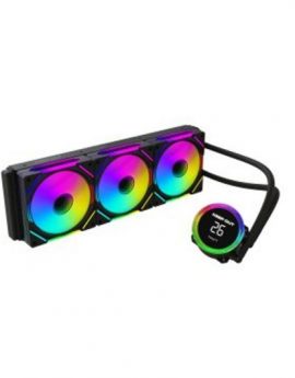 Keep Out XWC-360 PRO Negro Sistema de Refrigeracion Liquida ArGB Intel Amd Vent 3x120mm Display Temperatura