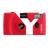 Yashica Mf-1 Snapshot Art Camera Rojo / Cámara Compacta Analógica