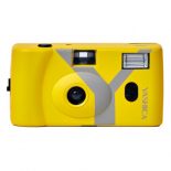 Yashica Mf-1 Snapshot Art Camera Amarillo / Cámara Compacta Analógica