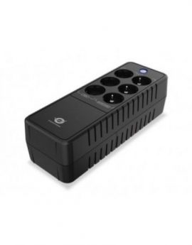 Sai Conceptronic 600VA 360W Oficina 6 Tomas Enchufe Proteccion Puerto Lan Modem