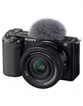 Sony Zv-e10 + 16-50mm Negro / Cámara Vlogging + Objetivo Zoom 16-50mm F3.5-5.6