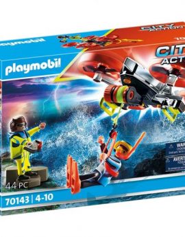 Playmobil Rescate Maritimo: Buzo con Dron de Rescate