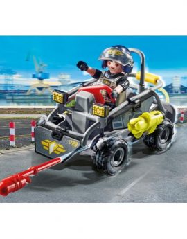 Playmobil Fuerzas Especiales Quad Multiterreno