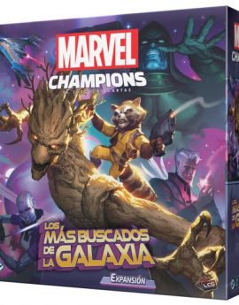 Juego de Mesa Marvel Champions: Los Mas Buscados de La Galaxia Pegi 14